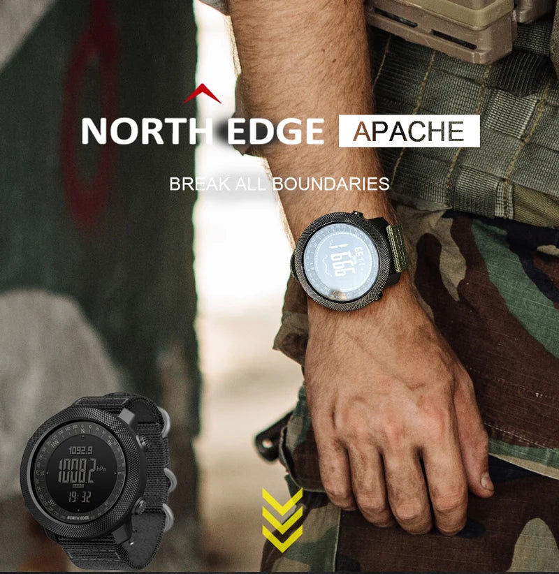 NORTH EDGE Mens Smart Watch