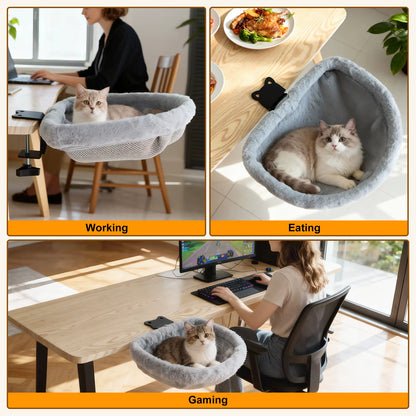 Swerkk™ Cat Desk Bed